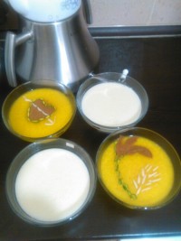 شله زرد و فرنی