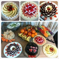 میز تولد دخترم