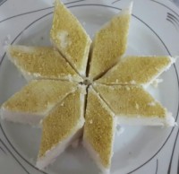 لوز نارگیل پسته ای