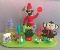 سفره هفت سین نمدی