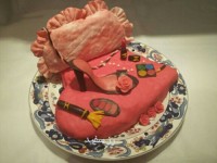 کیک قلبی من