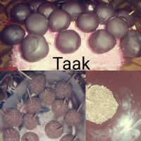 شیرینی نارگیلی شکلاتی