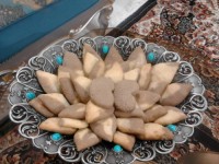 بیسکویت دو رنگ