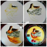 مراحل کشیدن ژله تصویری به در خواست دوستان