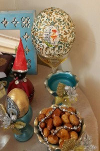 تزیین تخم شتر مرغ کار خودمه سال نو مبارک