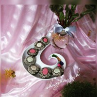 شیرینی انگشتی شکلات و کنجد