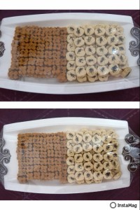 شیرینی نخودچی و برنجی