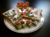 نون و پنیر و گردو