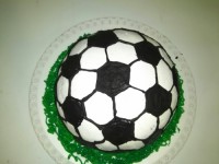 کیک تولدتوپ فوتبال
