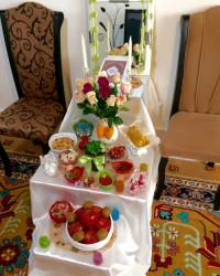 سفره هفت سین۱۳۹۵ خودمون سال نو مبارک