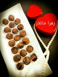 ترافل های شکلاتی