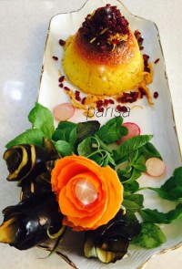 ته چین مرغ تک نفره