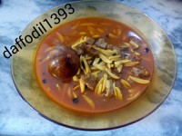 خورشت خلال بادام (کرمانشاهی)