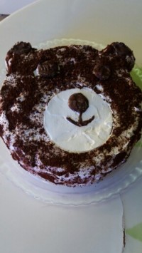 کیک تولد خواهر زاده ام که خیلی دوسشدارم