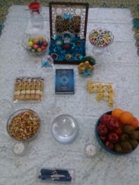 سفره هفت سین مامان جونم