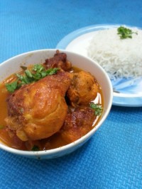 خورش مرغ و نارگیل (هندی)