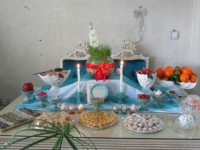 تصویر کامل سفره هفت سین ۹۵