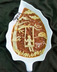 خوراک لوبیا چیتی