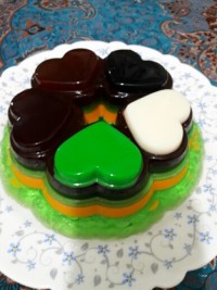 ژله قالبی من ممنون دوستان خوبم