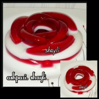 ژله گل رز