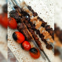 کباب چنجه بره مزه دار شده