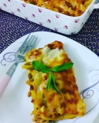 لازانیای بوقلمون