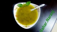 سوپ تره فرنگی و کدو حلوایی