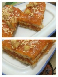 کیک یخچالی هویج