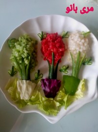 سالاد شیرازی مری بانو