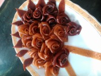 لواشک آلوچه قرمزوزرد جنگل شهرمون