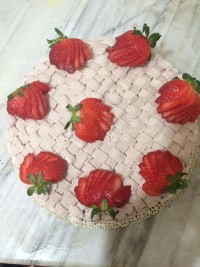 کیک برای یخچال عروس