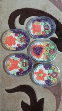 سالاد سبزیجات با اسفناج