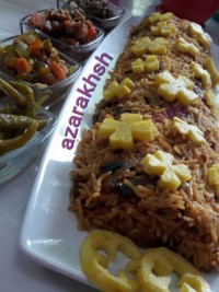 من اسمشو گذاشتم قارچ پلو