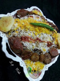 بادمجان لا پلو