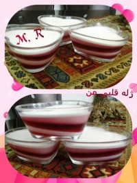 ژله و بستنی برای مهمونی دیشب 95/1/24