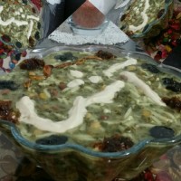 یه آش خوشمزه یه تزئین ساده