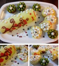 رولت خامه ای برای عصرونه