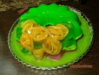 ژله رز سیب