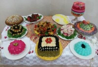 میز شام عروس