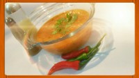 سوپ گوجه فرنگی با برنج