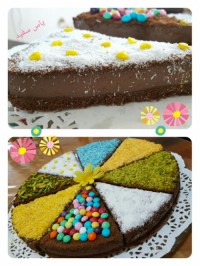 چیز کیک شکلاتی