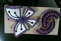 کیک تولد پروانه