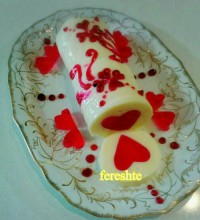 ژله سورپرایز مدل قلب