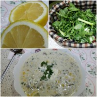 سوپ جو و شیر