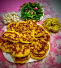 پیراشکی گوشت و سبزیجات