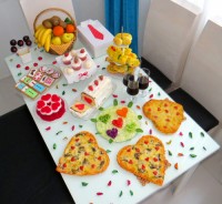 پیتزا مرغ و قارچ (کاری)