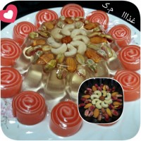 ژله آجیلی و ژله رولی