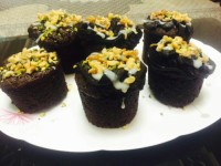 سلام دوستان خوبم کاپ کیک شکلاتی