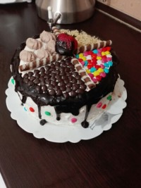 کیک تولد مادر شوهر:-!