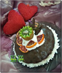 کیک شکلاتی فوری (کم کالری)